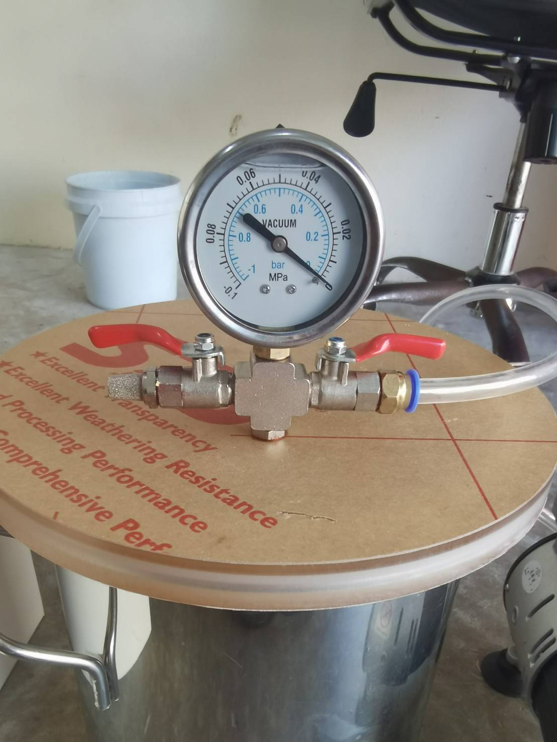 ถังไล่ฟองอากาศ KS01 Vacuum Tank/Pressure Tank