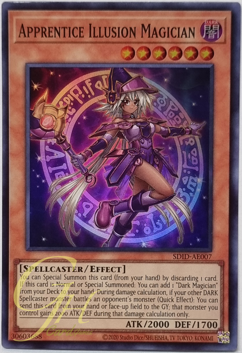 Yugioh [SDID-AE007] Apprentice Illusion Magician (Super Rare)
