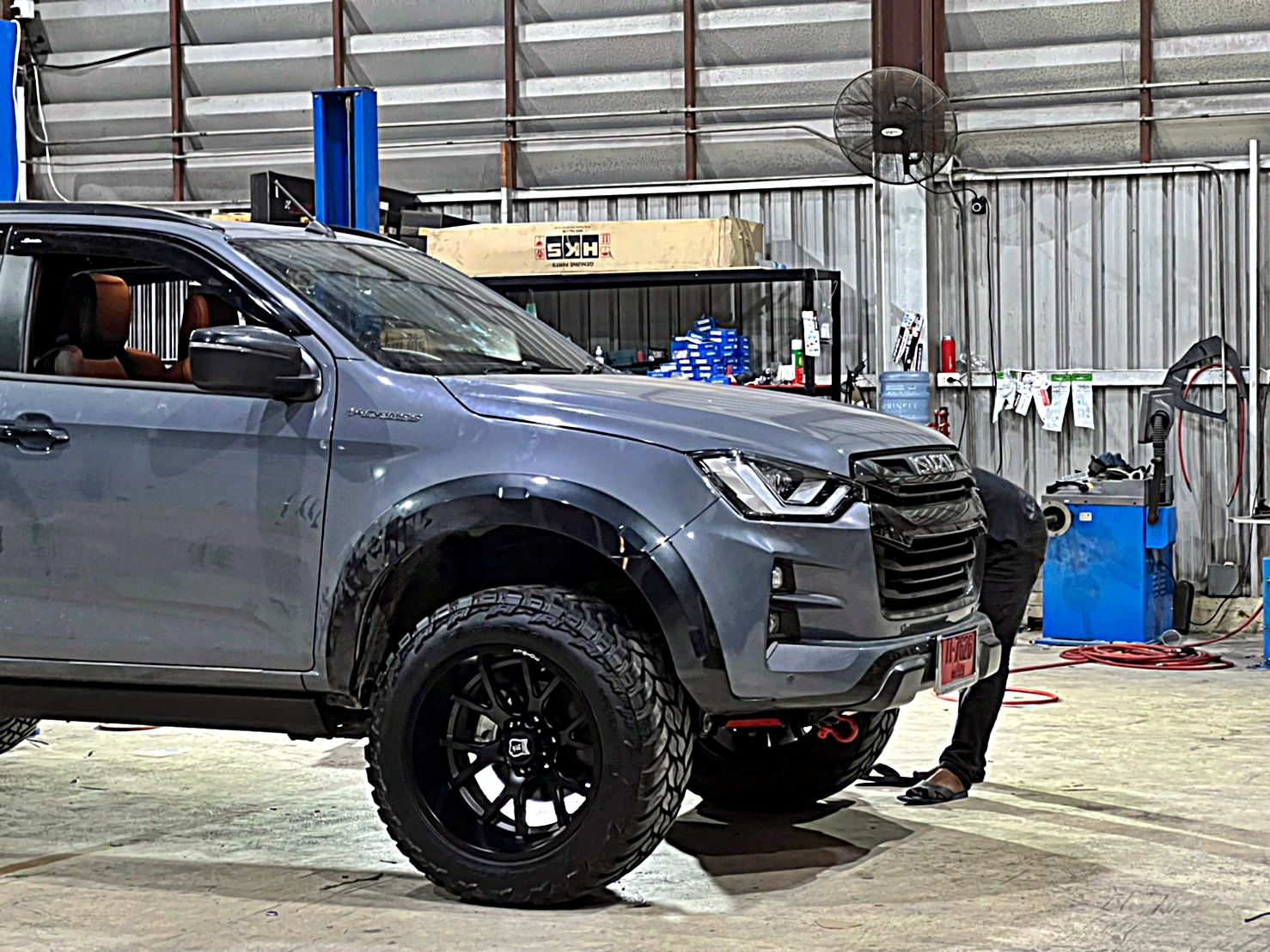 D_MAX_ทะเบียนนครปฐม ทำทรงเมกาที่ STEP9