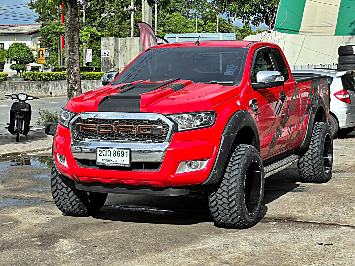 FORD_RANGER_ทรงเมกาจองคิวมาจากลำพูน
