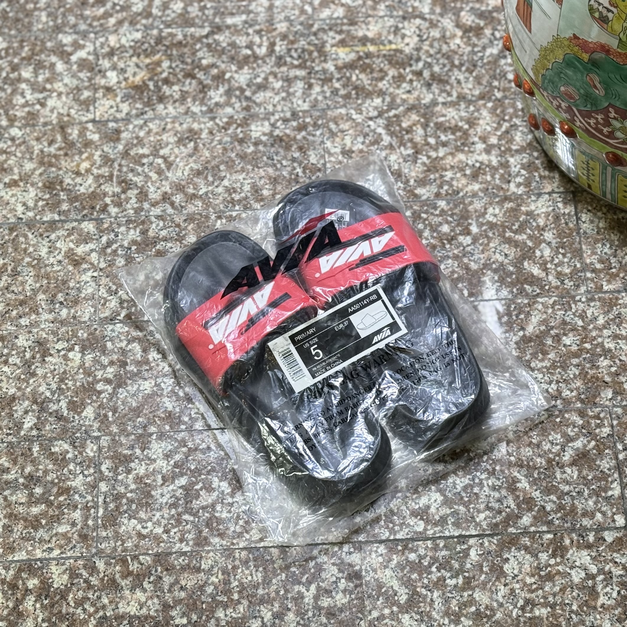 รองเท้า AVIA Primary Sandals Slide ‘RED’ (M5US/23CM)