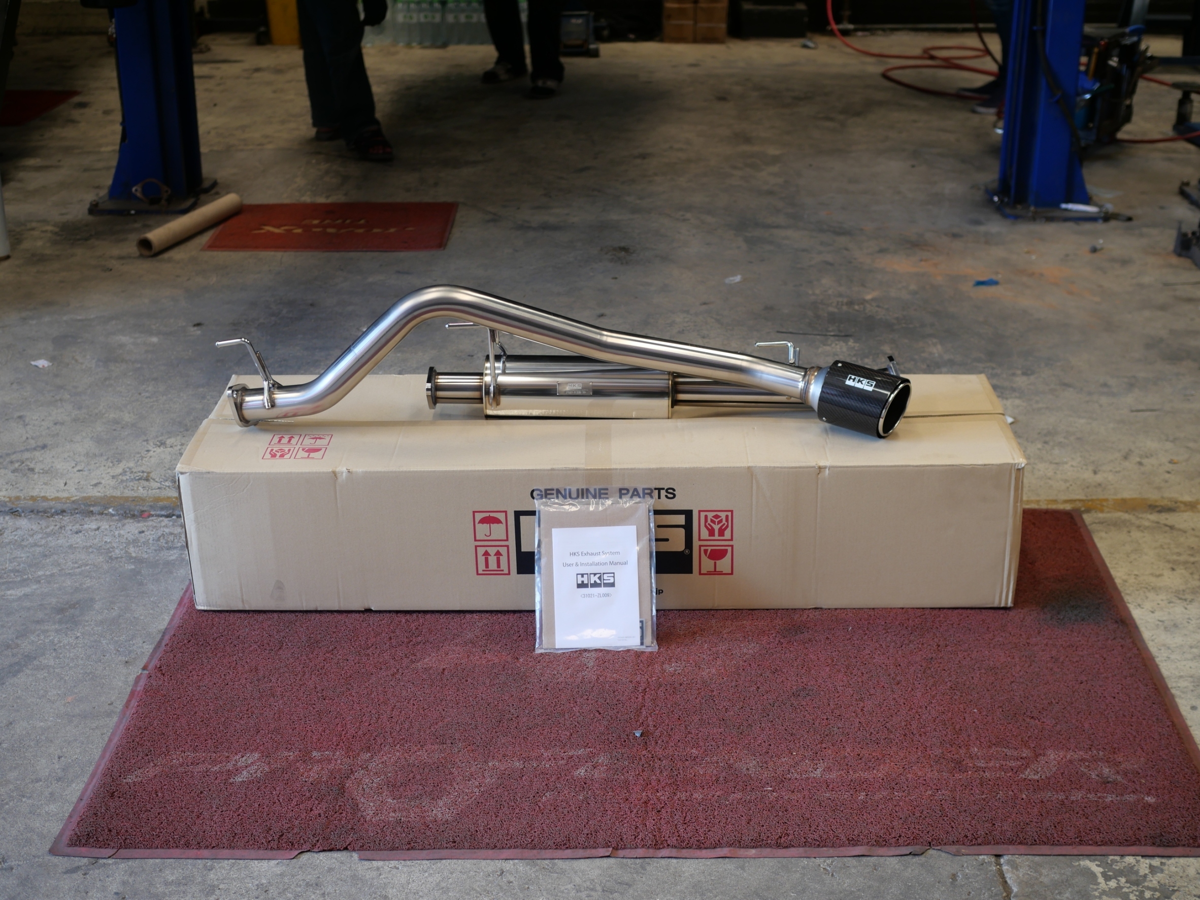 ท่อ HKS สำหรับ ISUZU MU-X ถูกสุดต้องที่ STEP9