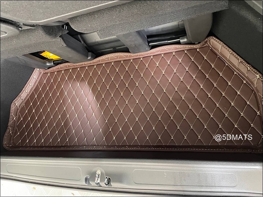 พรมปูพื้นรถยนต์ 6D HONDA STEPWGN SPADA พรม6D QJ VIP หนาพิเศษ สีกาแฟ เต็มคัน