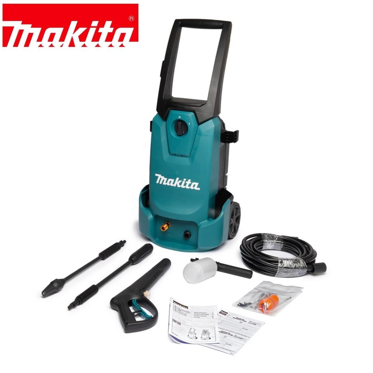 MAKITA MAKITA เครื่องฉีดน้ำแรงดันสูง 120 บาร์ รุ่น HW1200 กำลังมอเตอร์ 1800 วัตต์