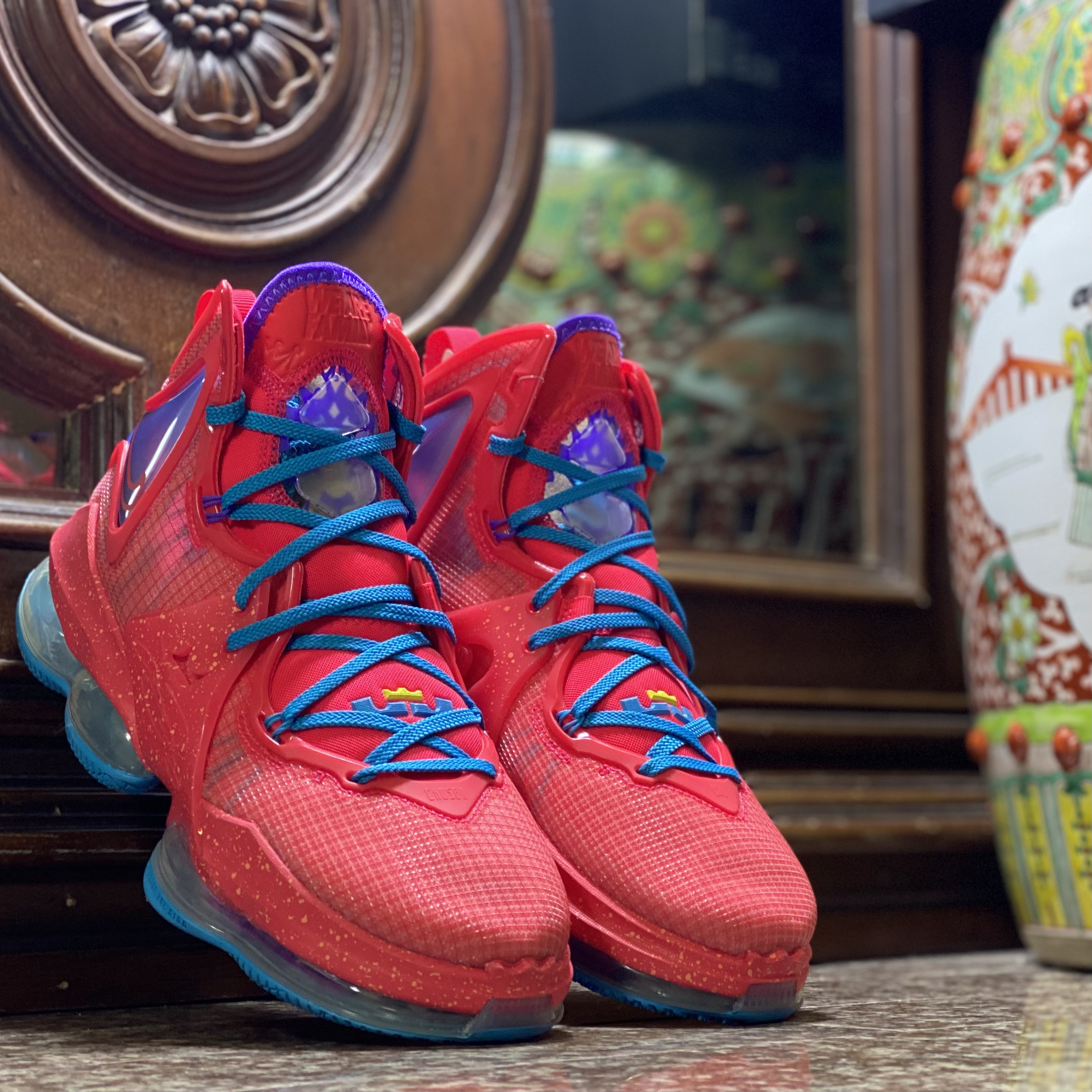 รองเท้าบาส Nike LeBron XIX ‘BRED’ (M9US)