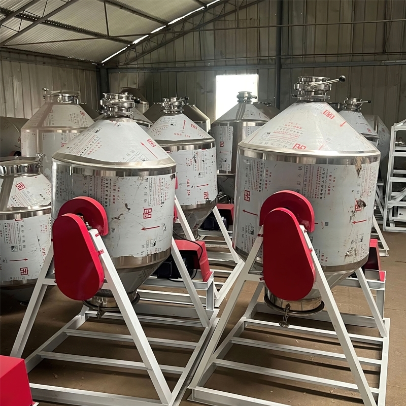 เครื่องผสมวัตถุดิบ เครื่องผสมผงเคมีทรงกรวย HNT-01