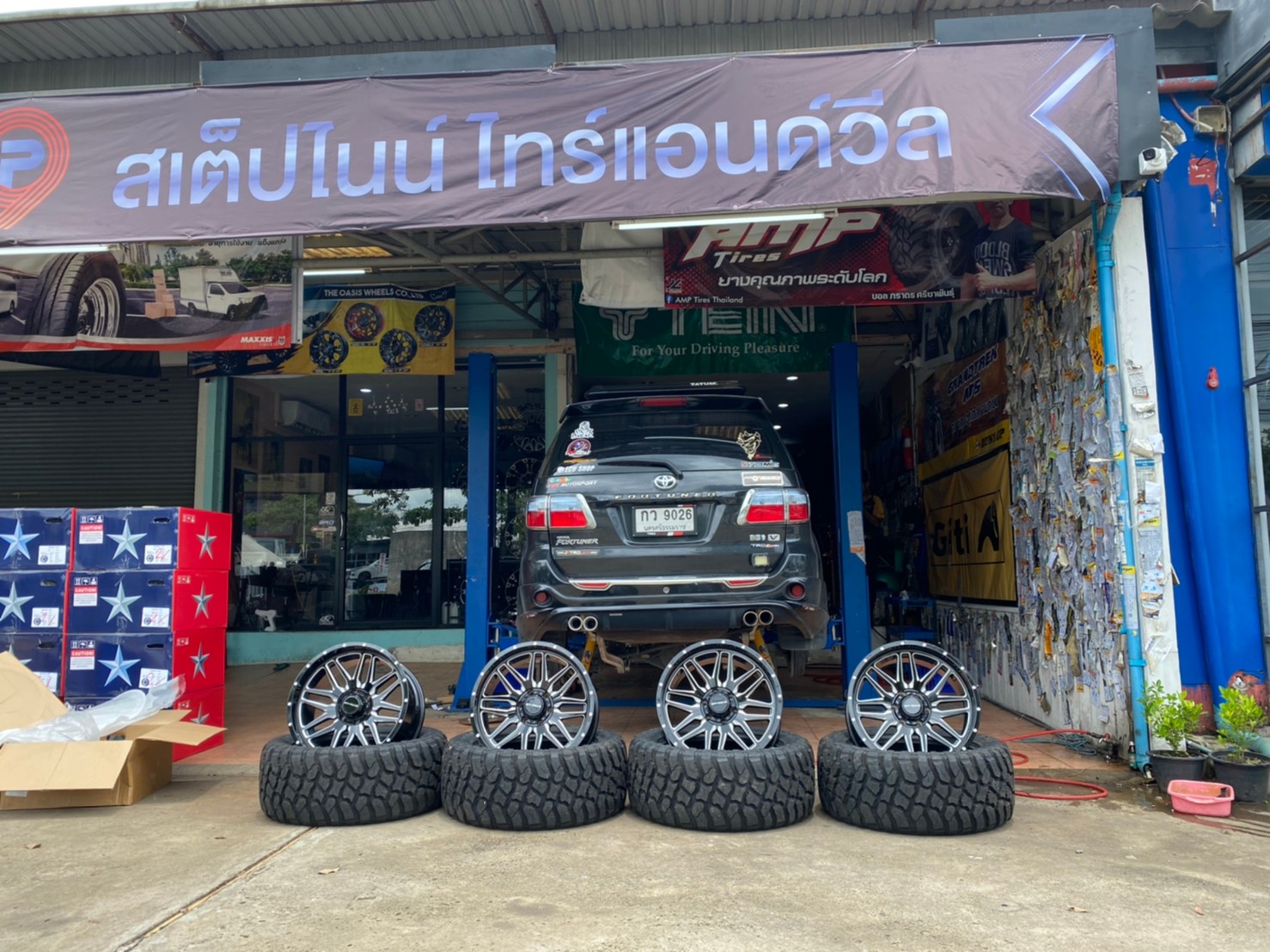 FORTUNER จัดทรงเมกาที่ STEP9