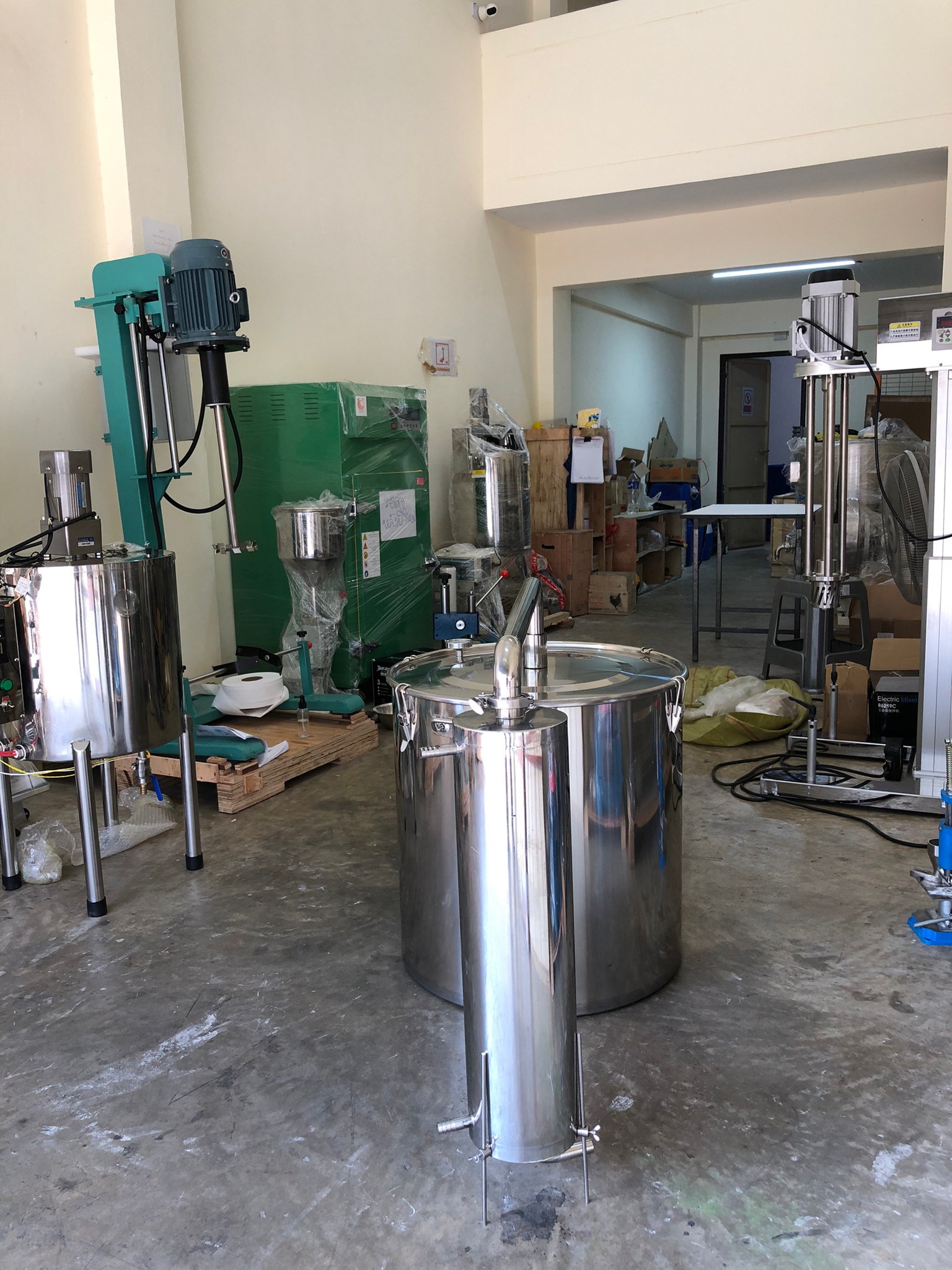 YANTAI-02 หม้อต้ม หม้อกลั่นน้ำ กลั่นไวน์ กลั่นน้ำมันหอมระเหย (ใช้กับเตาแม่เหล็กไฟฟ้าได้)