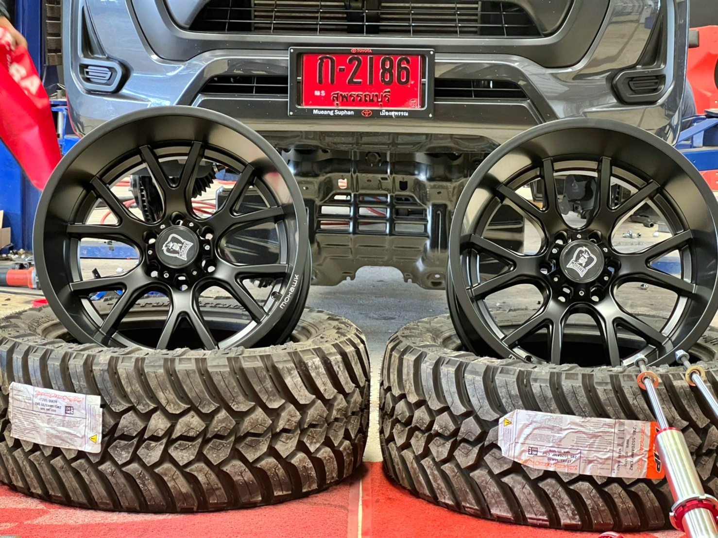 #TOYOTA_REVO_หัวเดียว จองคิวมาจากสุพรรณบุรี ทำทรงเมกาที่STEP9
