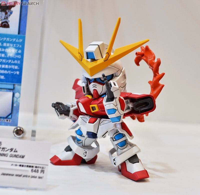 ้HGBF 1/144 SD BB Senshii Build Burning Gundam