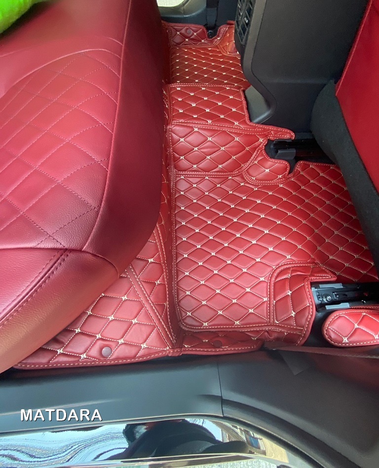 พรมปูพื้นรถยนต์ 6D TOYOTA YARIS ATIV 2023-28 พรม6D สวยงาม กันเปื้อน กันฝุ่น ได้ดี เข้ารูป เต็มคัน