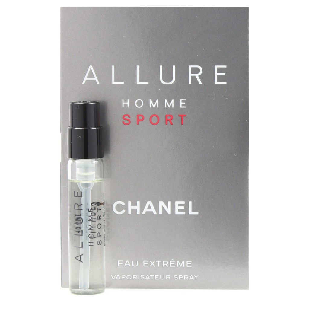 น้ำหอมแท้ ทดลอง VIAL CHANEL ALLURE HOMME SPORT EDP FOR MEN EAU EXTREME EAU DE PARFUM SPRAY 1.5 ML