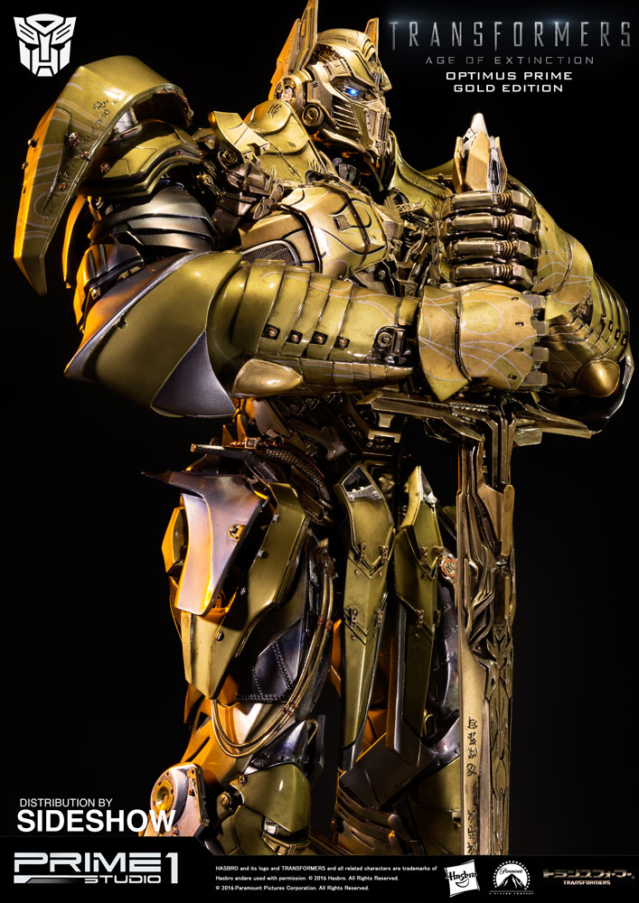Optimus Prime (Knight Edition) Gold Version