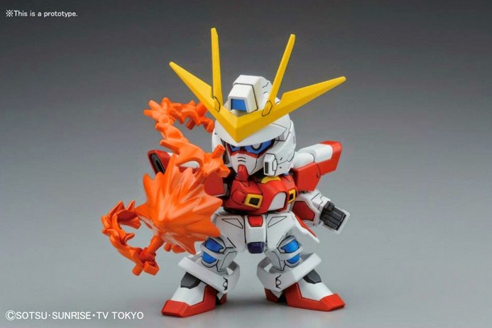 ้HGBF 1/144 SD BB Senshii Build Burning Gundam