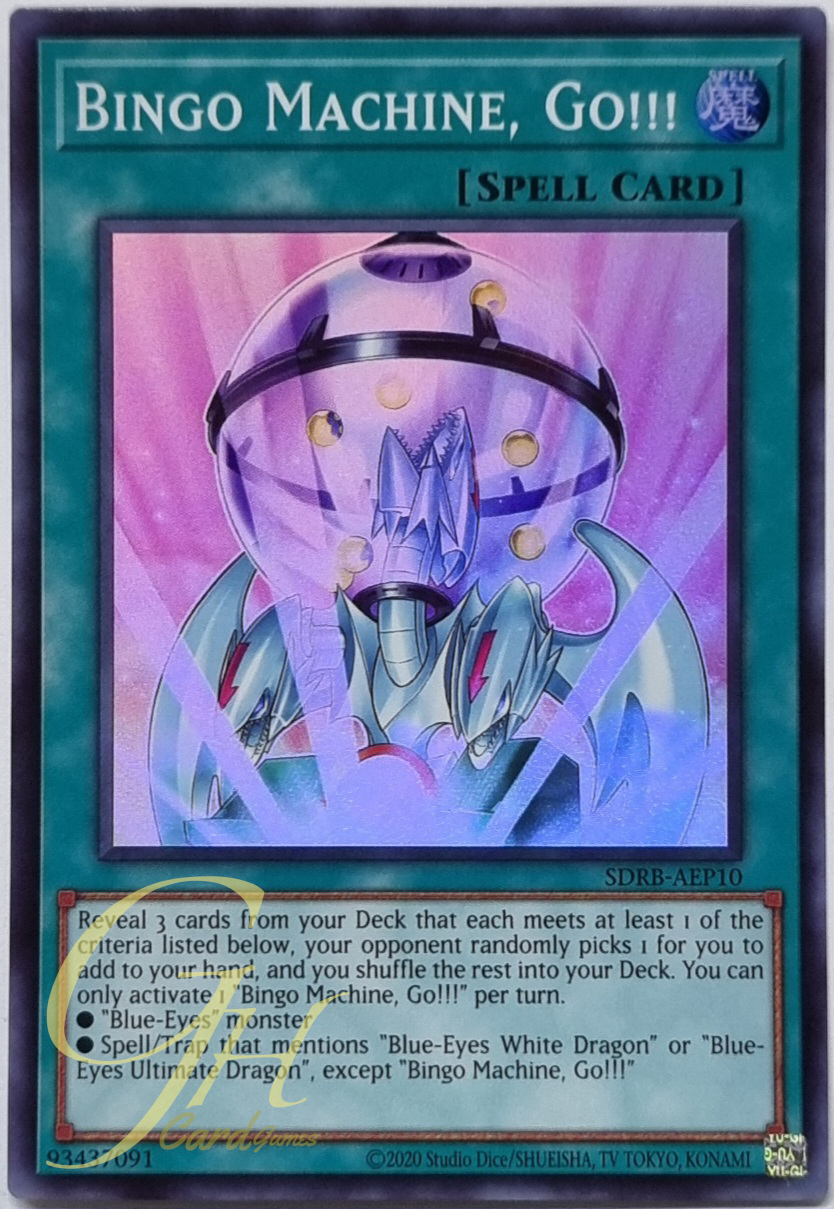 Yugioh [SDRB-AEP10] Bingo Machine, Go!!! (Super Rare)