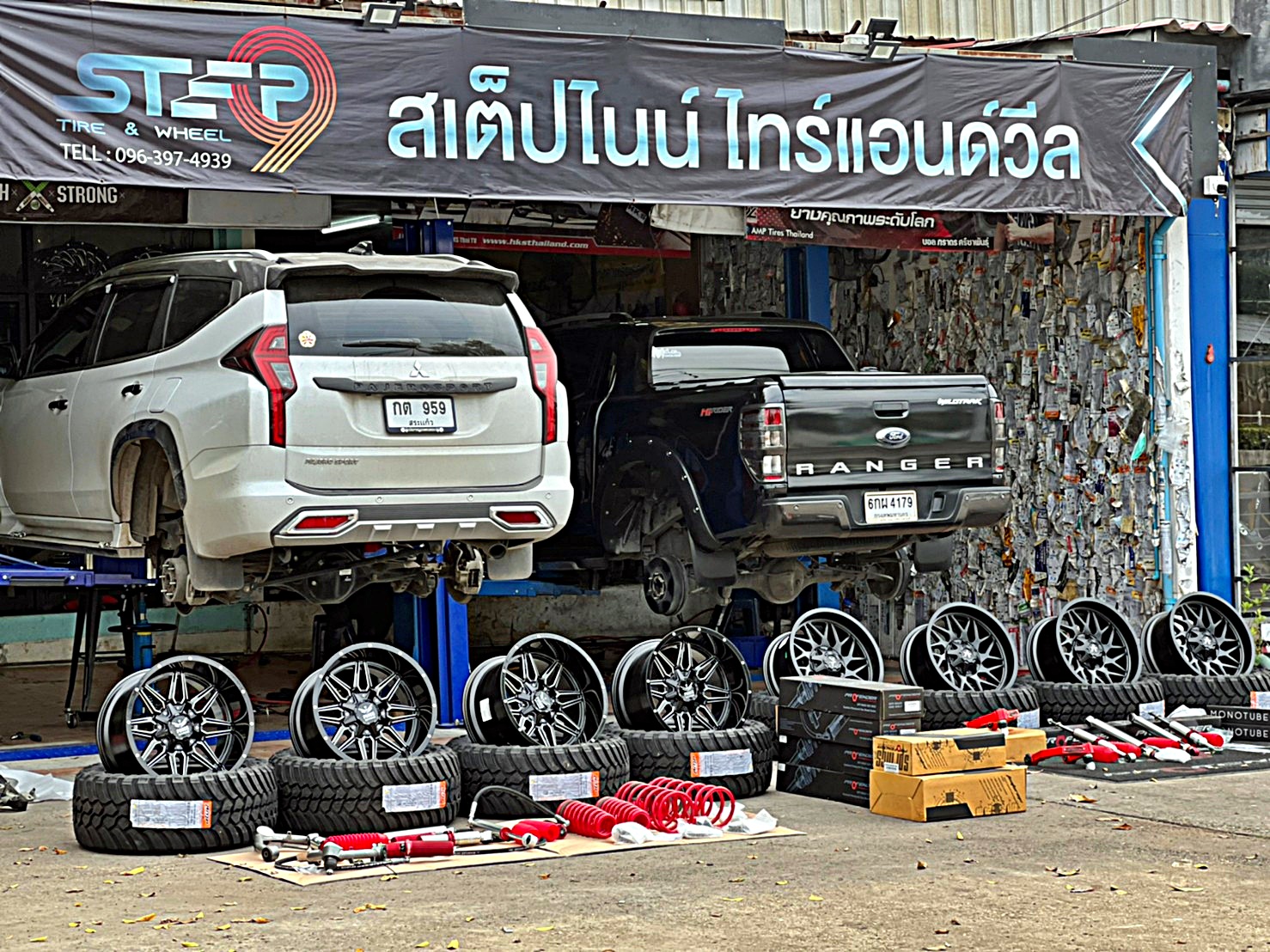 PAJERO SPORT ทรงเมกา ที่ STEP9