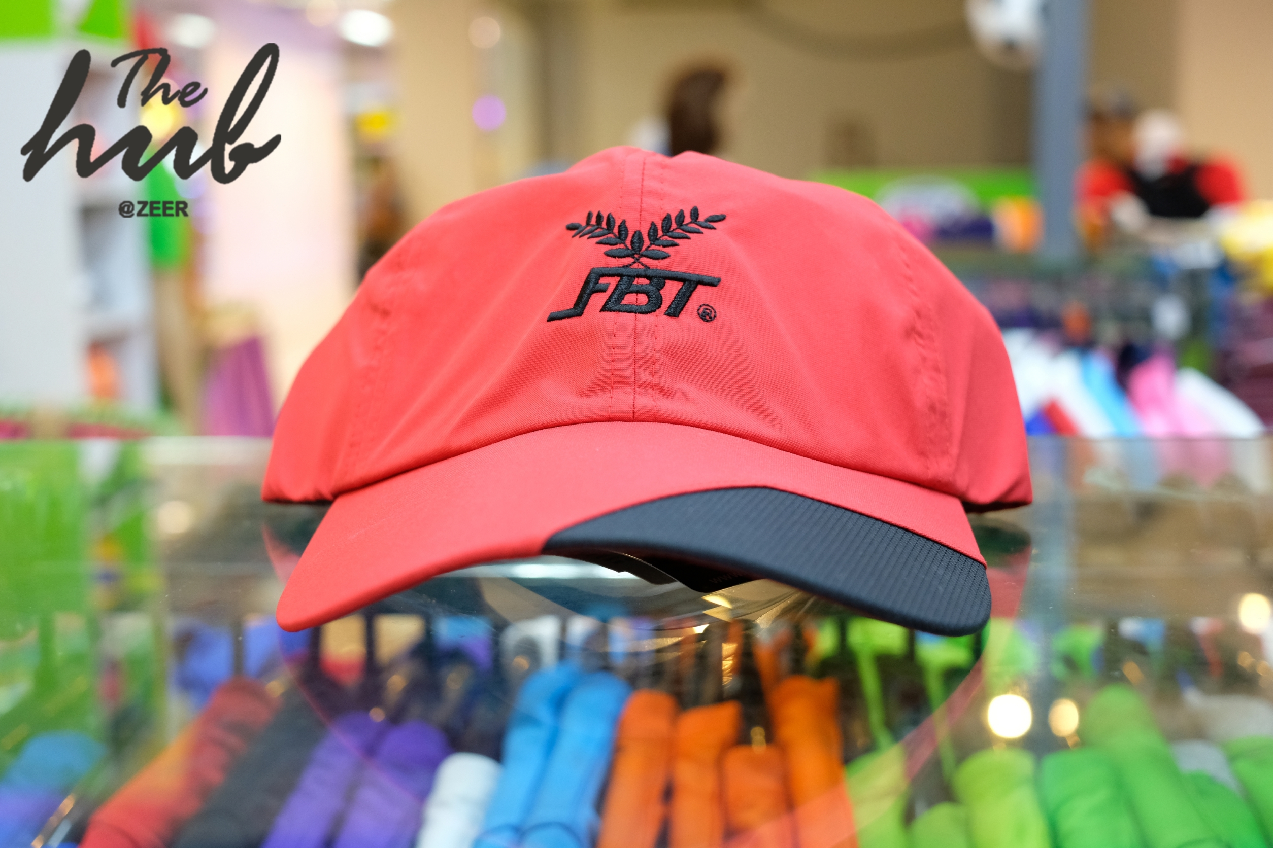 หมวก cap FBT แต่งแถบดำ