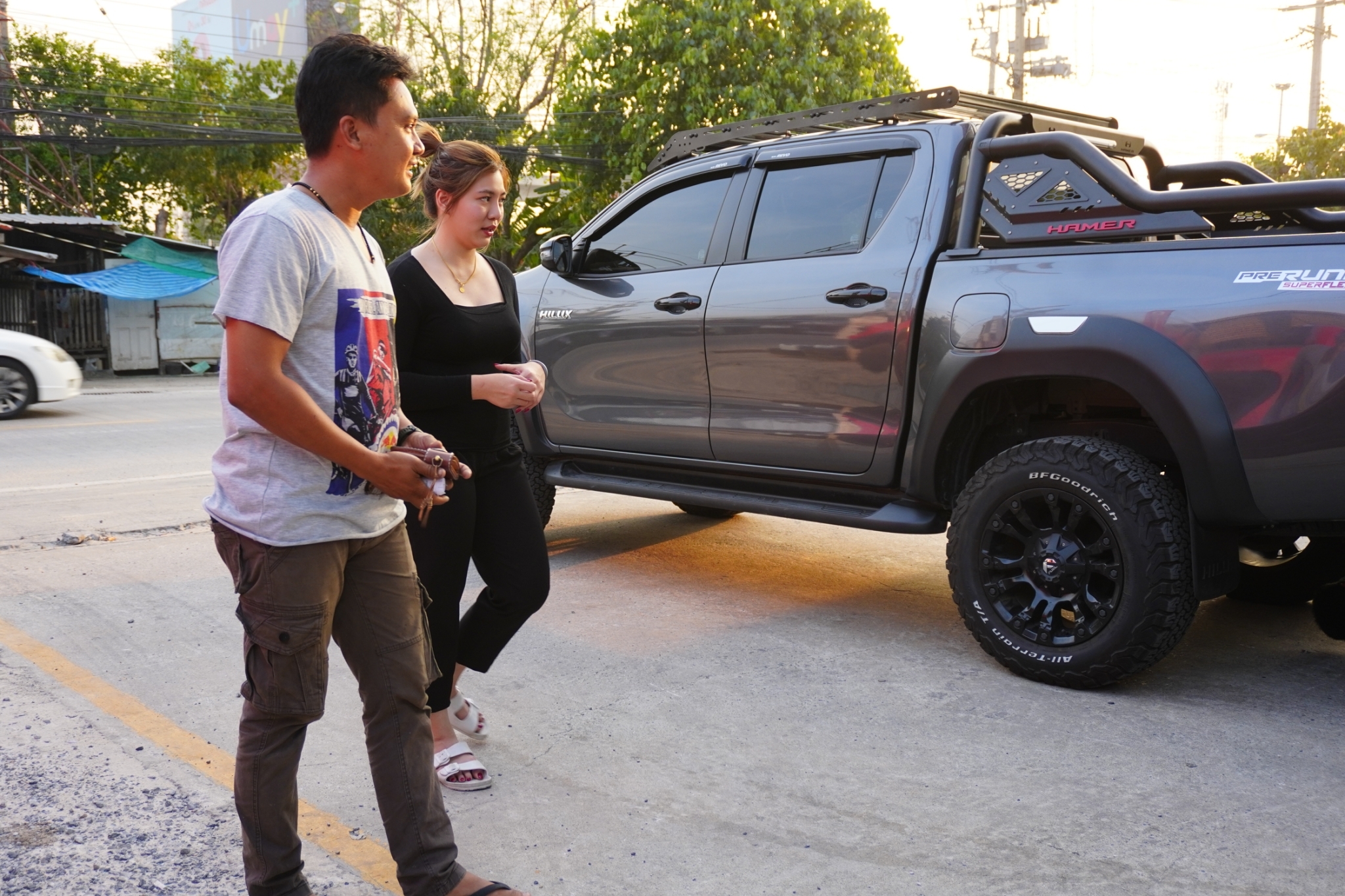 ท่อ HKS จากญี่ปุ่น Side muffler Twin Crb 𝙃𝙆𝙎 𝙇𝙀𝙂𝘼𝙈𝘼𝙓 TOYOTA REVO