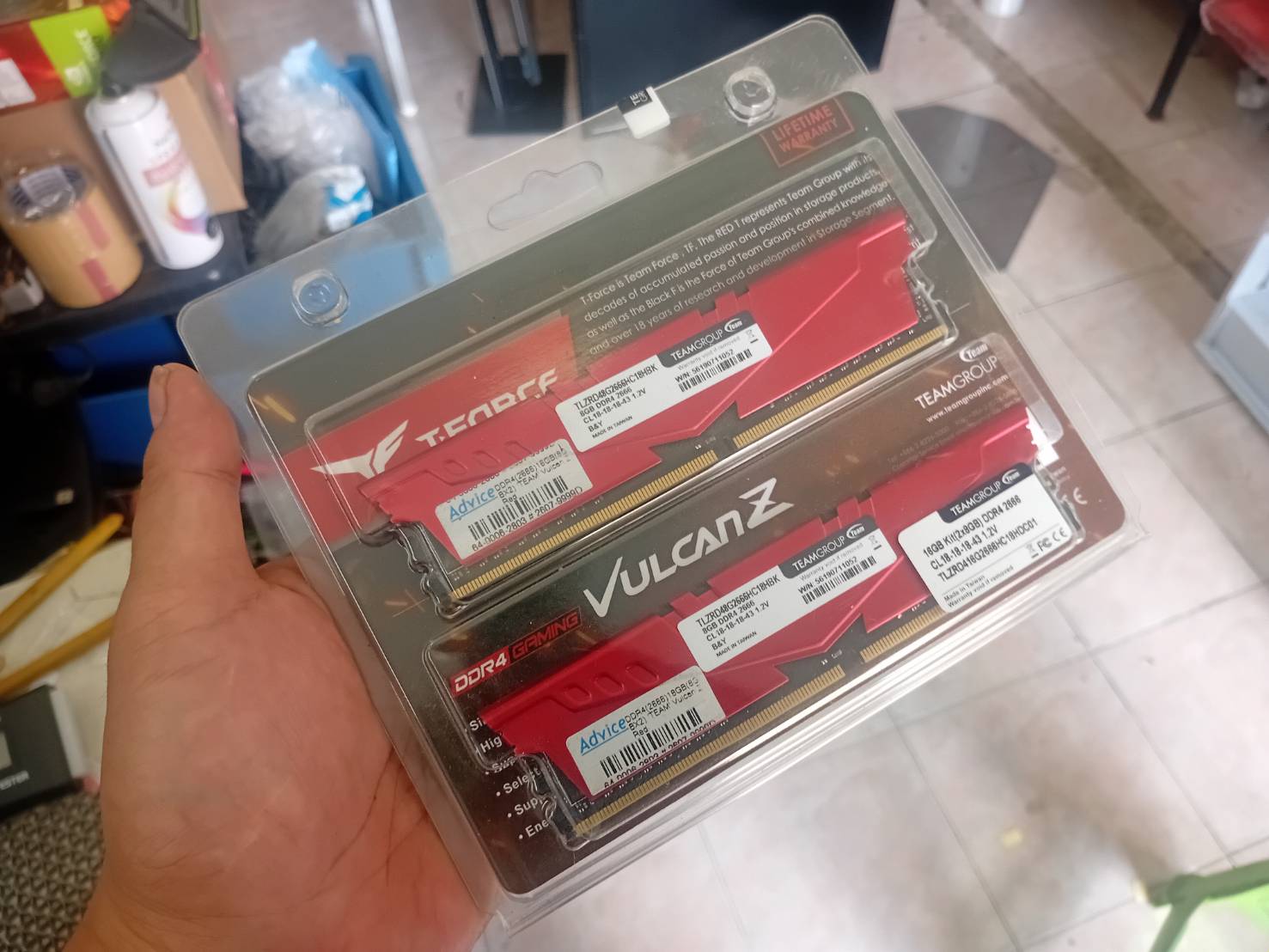 ** มือ 2 ** RAM (แรม) DDR4 16G 2666