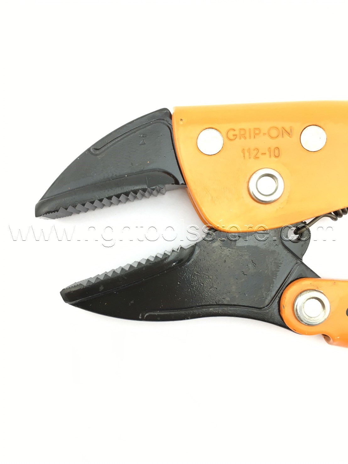 คีมล๊อคปากตรง 7" ยี่ห้อ GRIP-ON