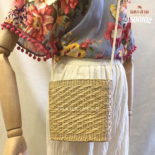กระเป๋าเหลี่ยม สะพาย ซิป (21500102)