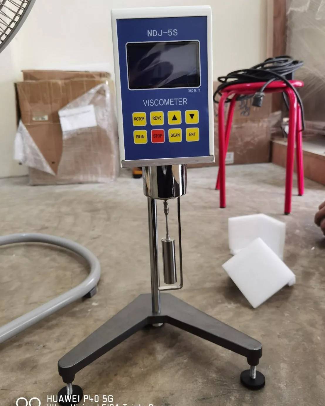 🌈12210 NDJ-5S เครื่องวัดความหนืด ของเหลวแบบดิจิตอล