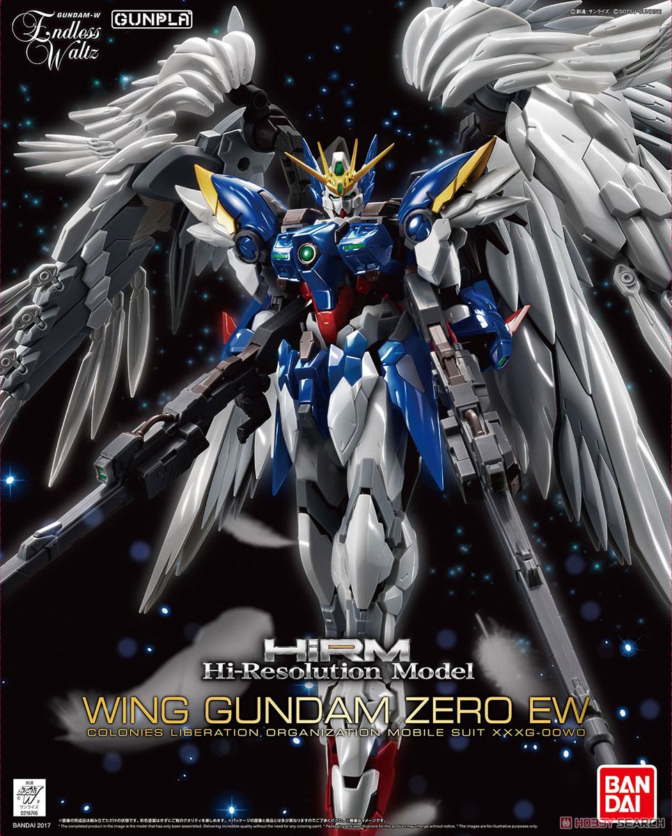 High-Resolution Model Wing Gundam Zero EW (1/100)