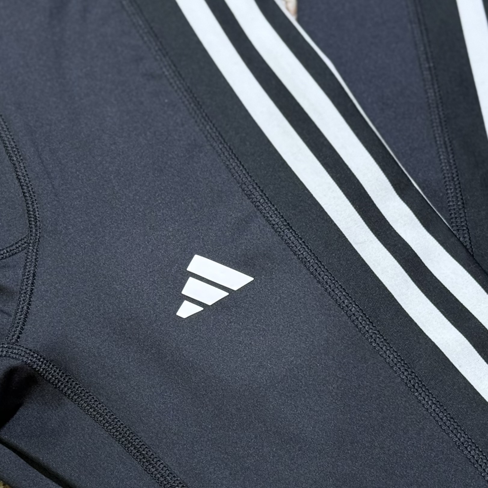 กางเกง Adidas TechFit 3-Stripes AeroReady Long Tights ‘BLACK’ (XS,S)