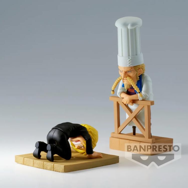 ONE PIECE WORLD COLLECTABLE FIGURE LOG STORIES-SANJI&ZEFF-2