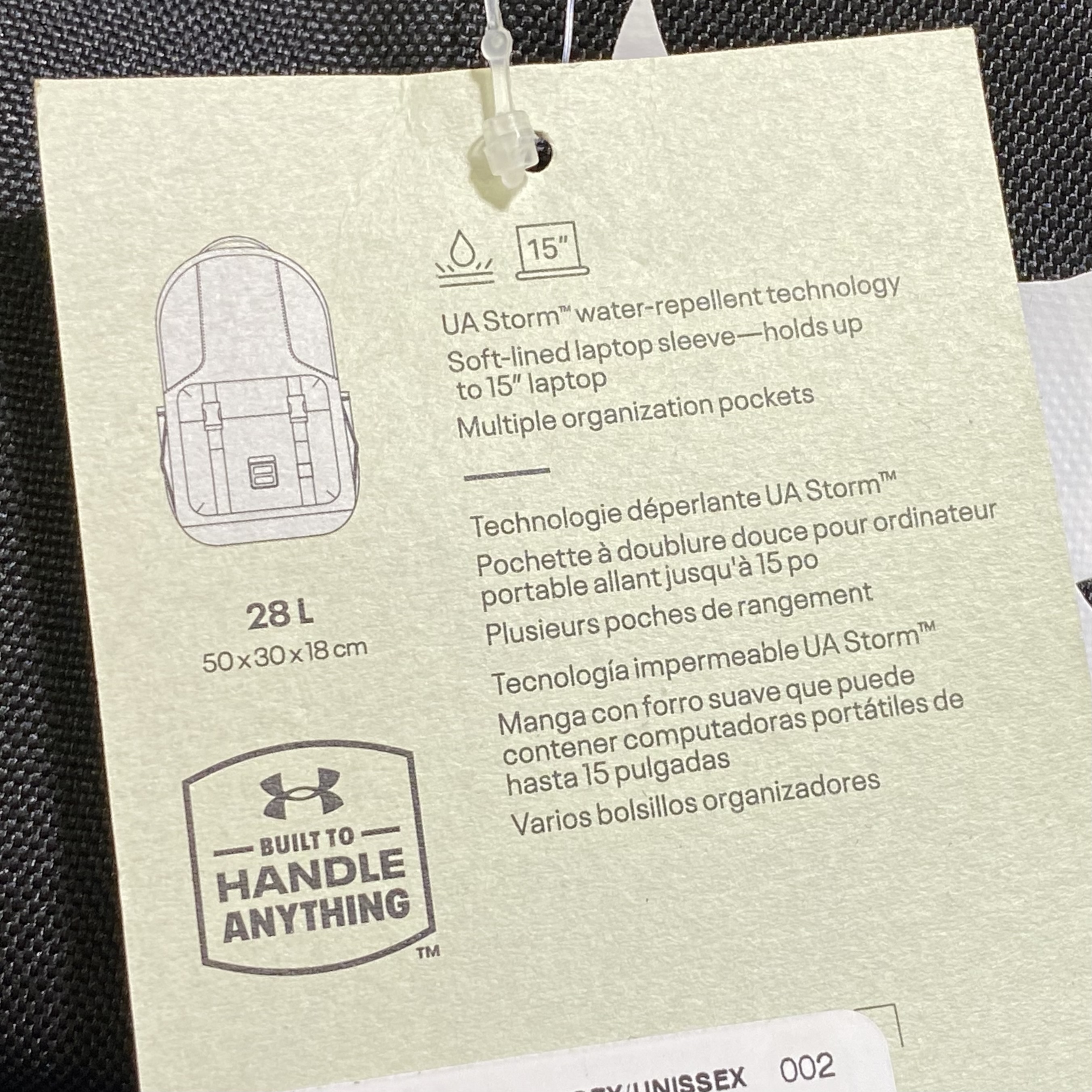 กระเป๋า Under Armour Project Rock BackPack ‘LIMITED’ (28L)