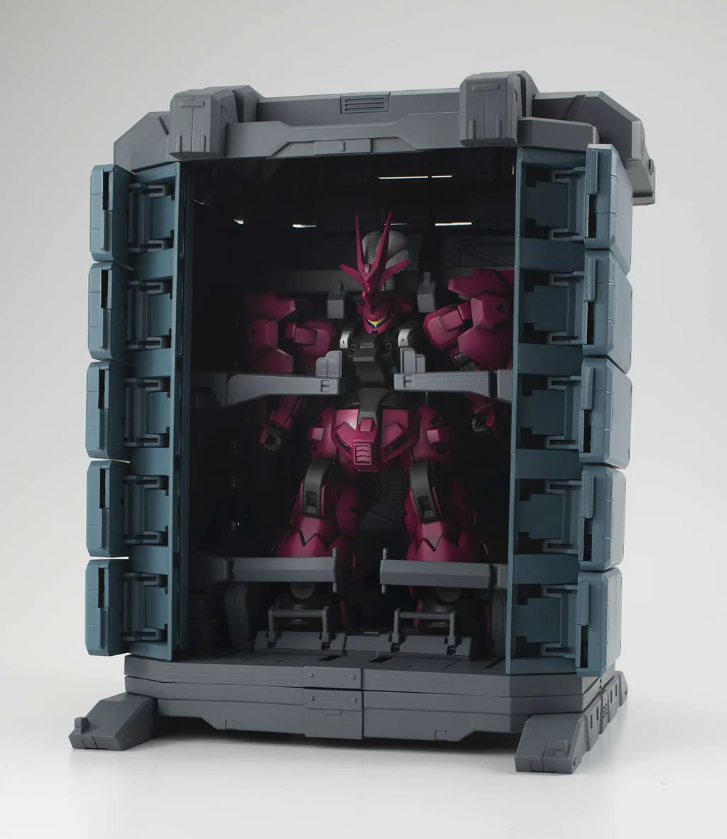 Realistic Model Series Mobile Suit Gundam: The Witch from Mercury G Structure [GS07-B] MS Container (Material Color Edition) (Completed)