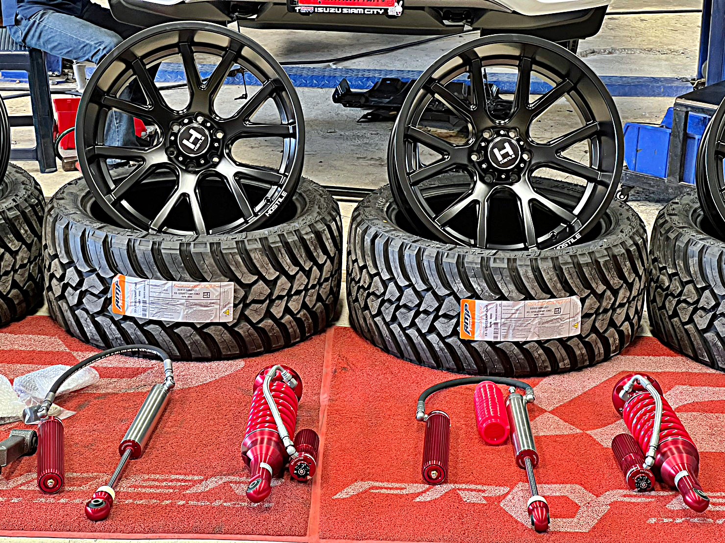 ล้อแท้ HOSTILE H113 ขอบ22 ใส่ MU-X แต่งเมกา