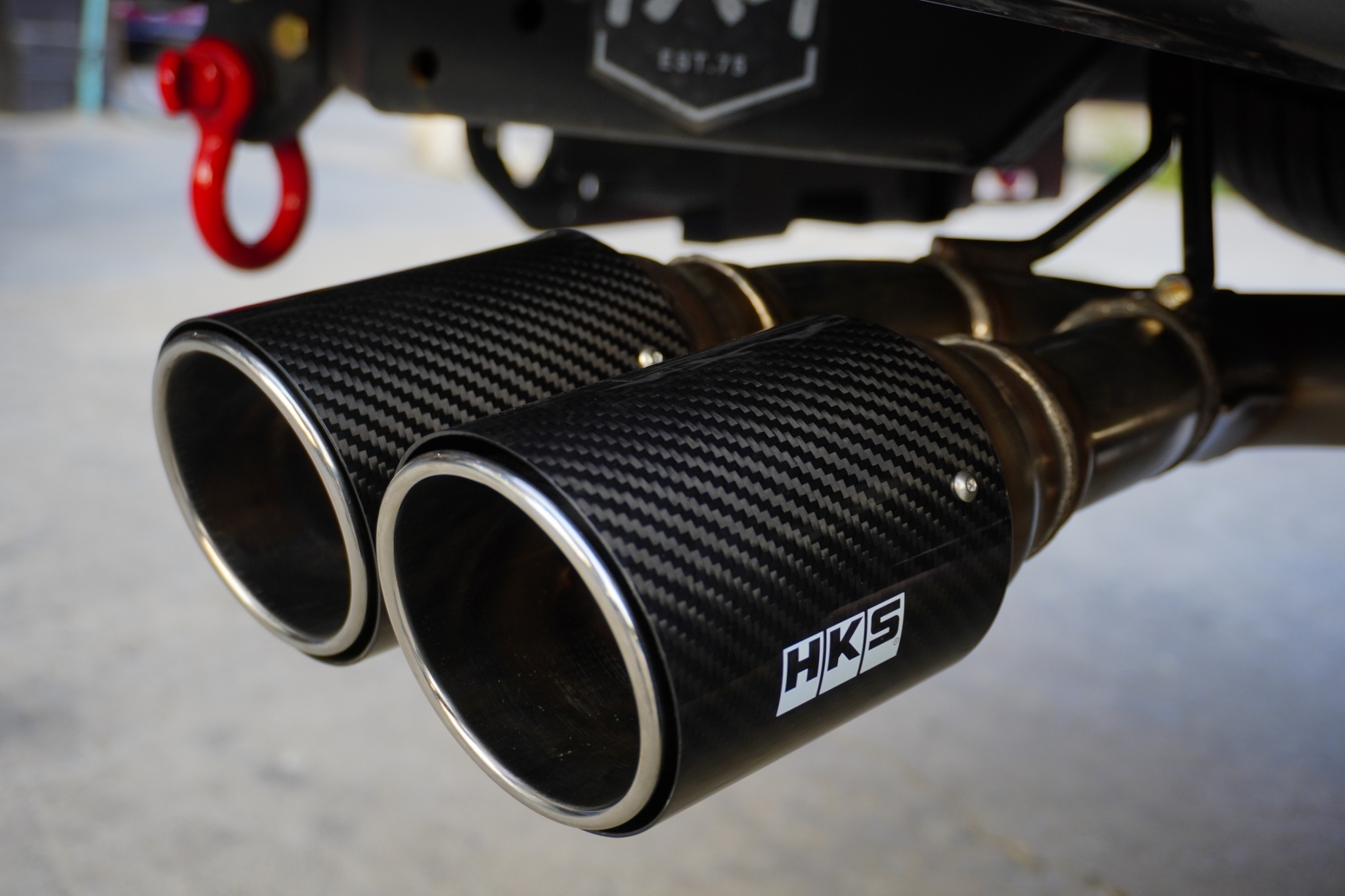 ท่อ HKS จากญี่ปุ่น Side muffler Twin Crb 𝙃𝙆𝙎 𝙇𝙀𝙂𝘼𝙈𝘼𝙓 TOYOTA REVO