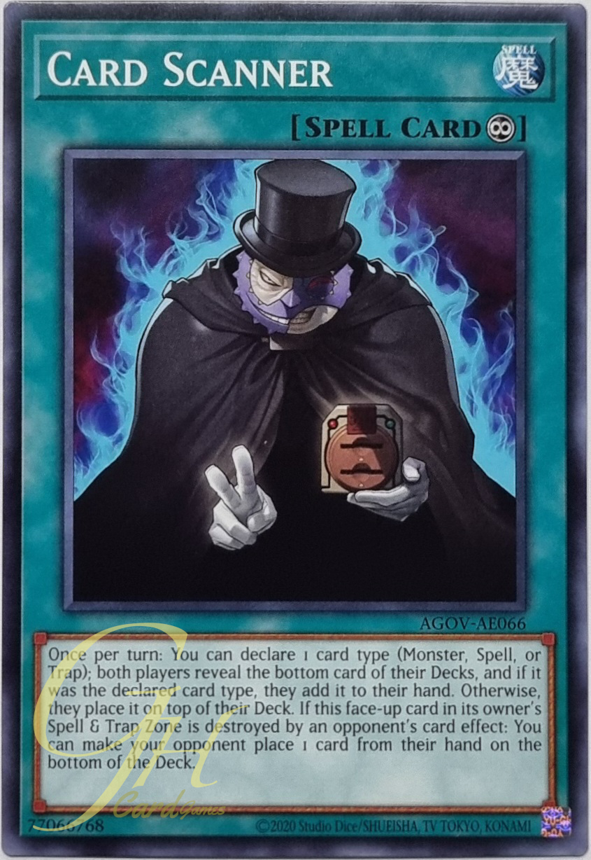 Yugioh [AGOV-AE066] Card Scanner (Common)