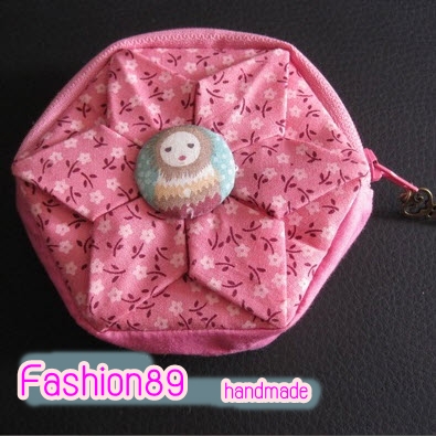 กระเป๋าสตางค์ 6 แฉก แบบ 2 สี