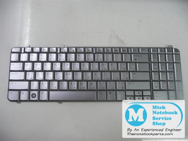 MT00841 คีย์บอร์ดโน๊ตบุ๊ค HP Pavilion DV6,DV6-1000 AEUT3Q00010 9J.N0Y82.30A Notebook Keyboard (สินค้าใหม่แป้นพิมพ์ English-Arabic) 1