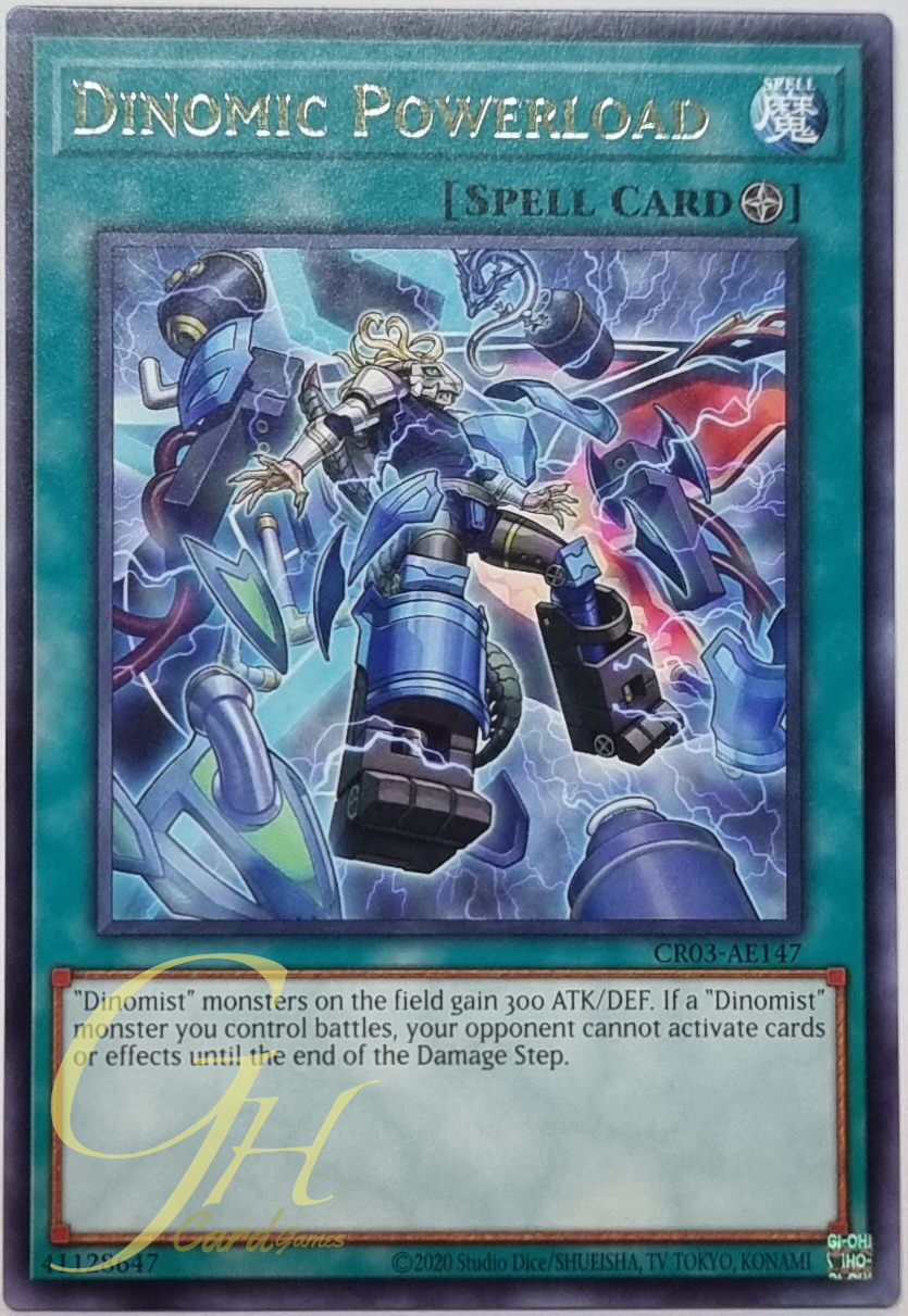 Yugioh [CR03-AE147] Dinomic Powerload (Rare)