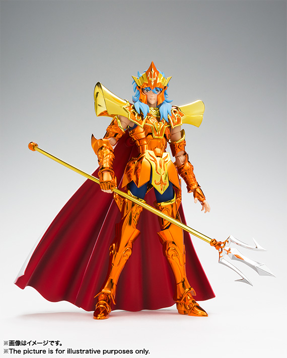 Saint Cloth Myth EX Sea Emperor Poseidon -Imperial Throne Set