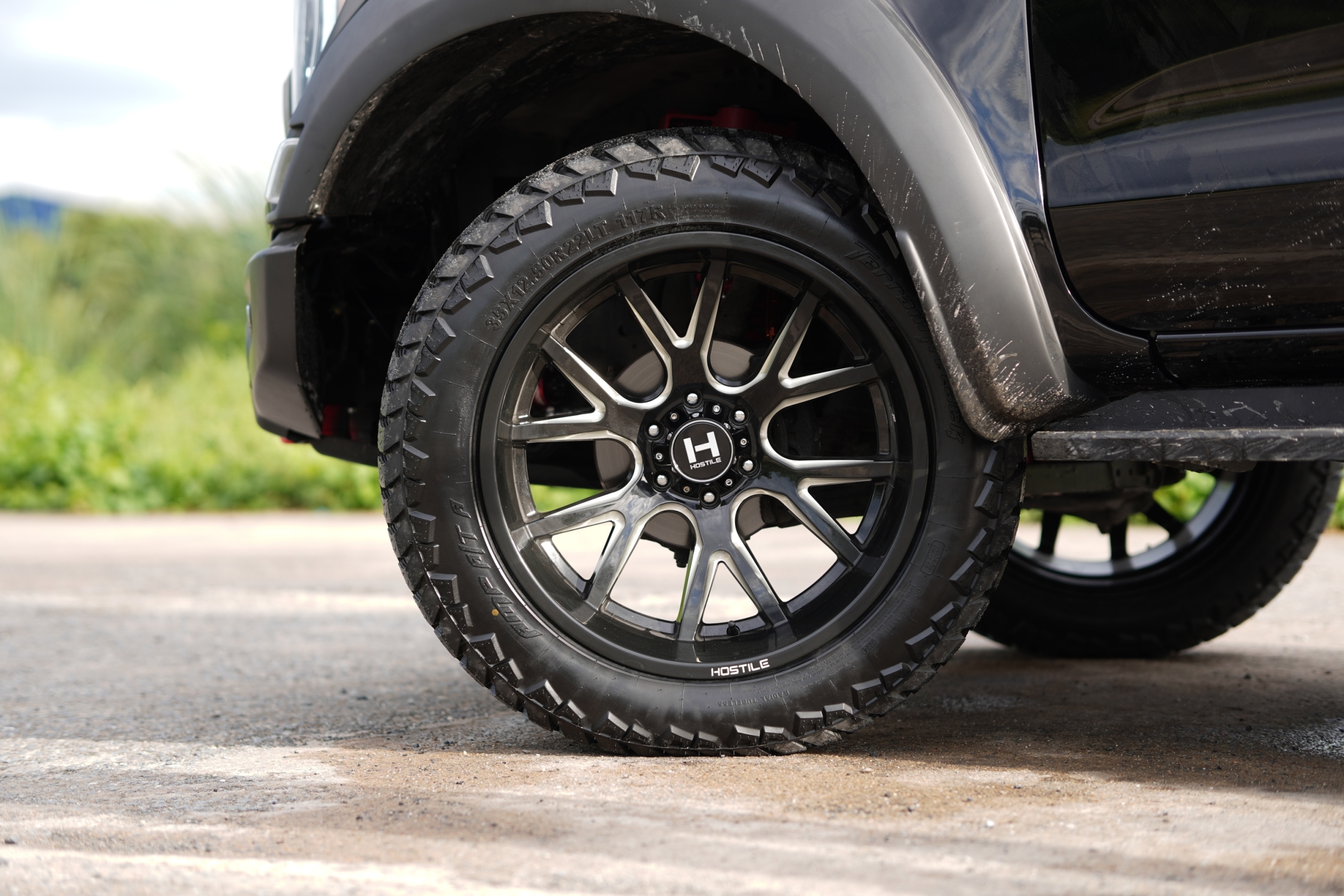 FORD RANGER ทรงเมกา ล้อแท้ HOSTILE ที่ STEP9