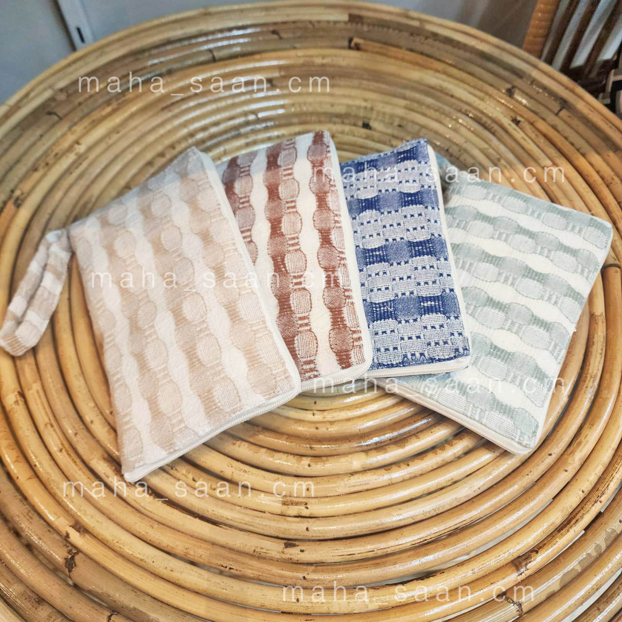 กระเป๋าผ้าพับได้ ใช้ช้อปปิ้ง พกพาสะดวก คละแบบ สั่งผลิตติดแบรนด์ลูกค้าได้ 💝