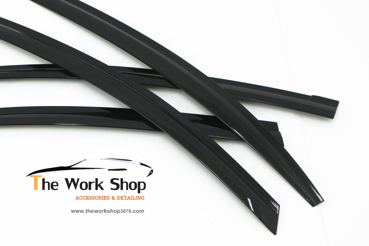 Smoke Door Visor for Civic All New - กันสาดสีดำ