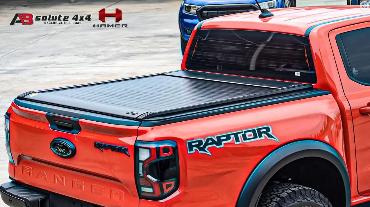 อุปกรณ์เสริมปิดท้ายรถ AUTO ROLLER LID ของรถ FORD RANGER RAPTOR NEXT GEN 2022+