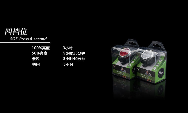 ไฟจักรยาน รุ่น LED light combo ZECTO DRIVE ชาร์ต USB