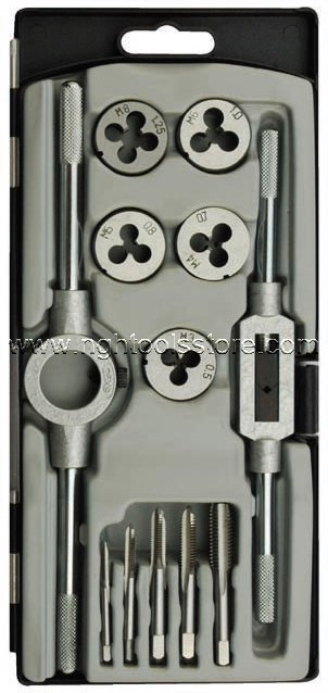 ต๊าปเกลียวชุด 12 ตัวชุด 3-8 มิล APEX