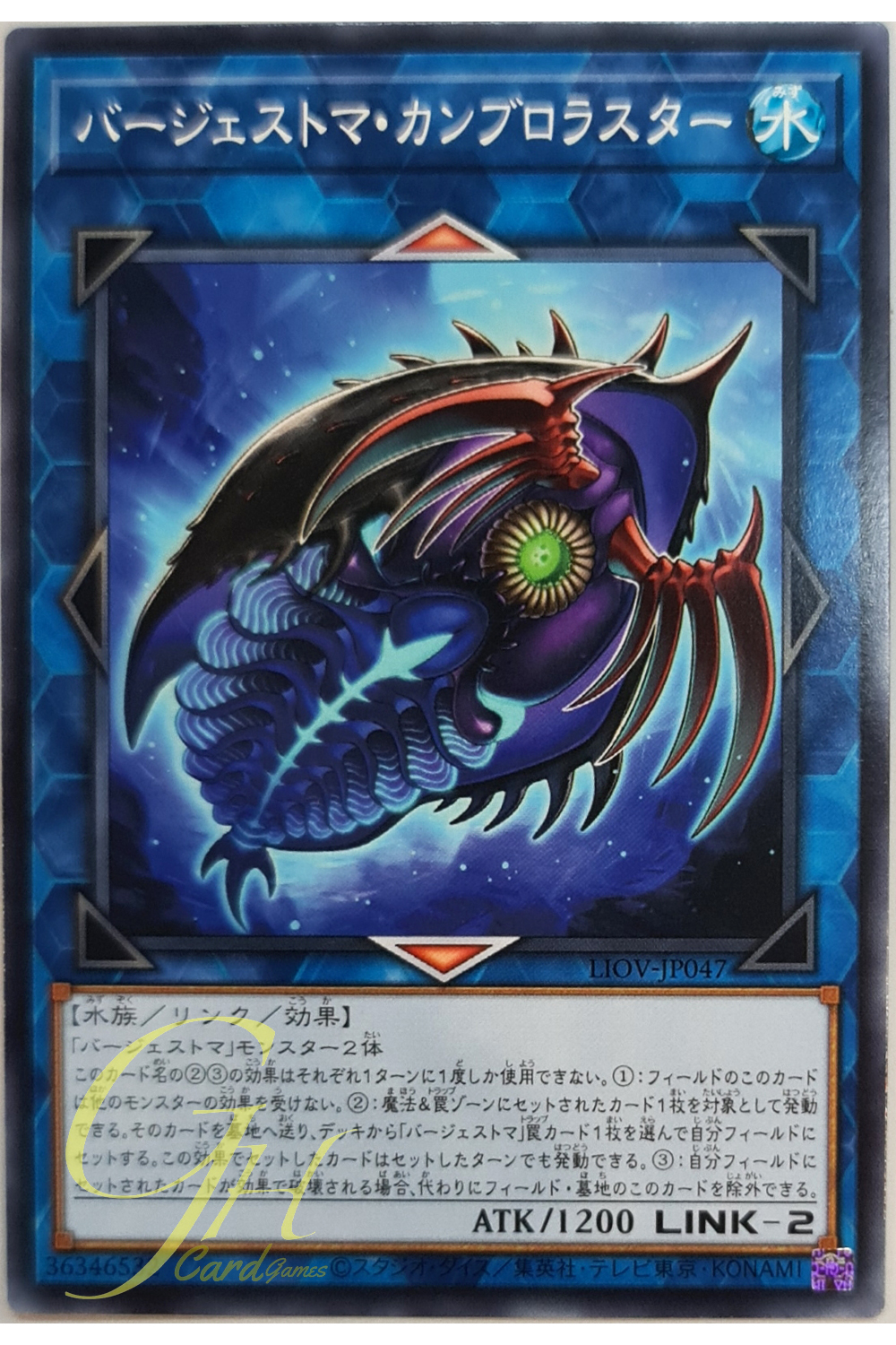 [LIOV-JP047] Paleozoic Cambroraster (Common)