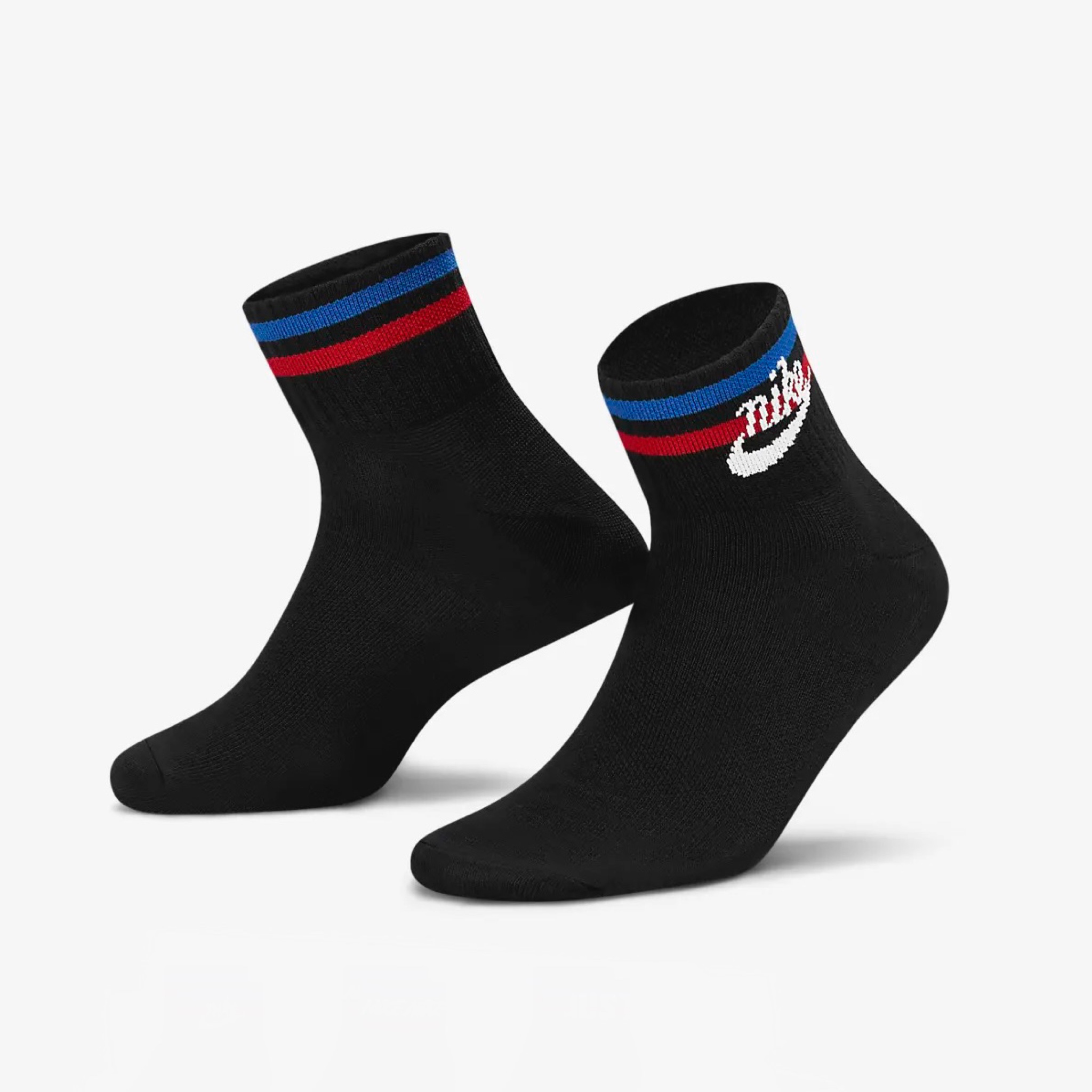 ถุงเท้า Nike EveryDay Essential Graphic Socks #แพค3คู่ (M,L)