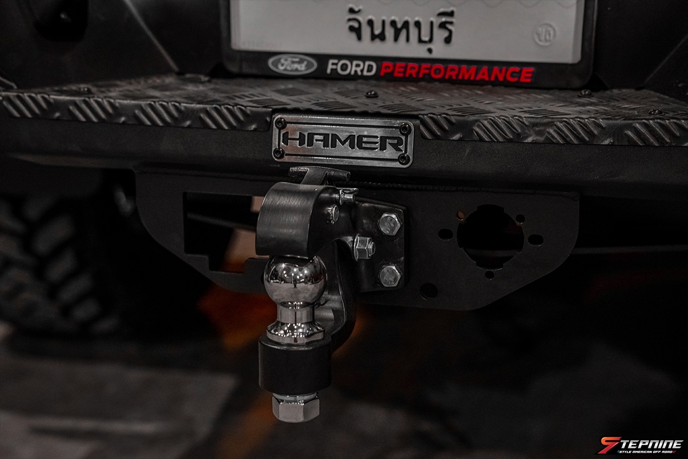 FORD RANGER จองคิวมาจากจันทบุรี ชุดแต่ง HAMER รอบคันที่ STEP9