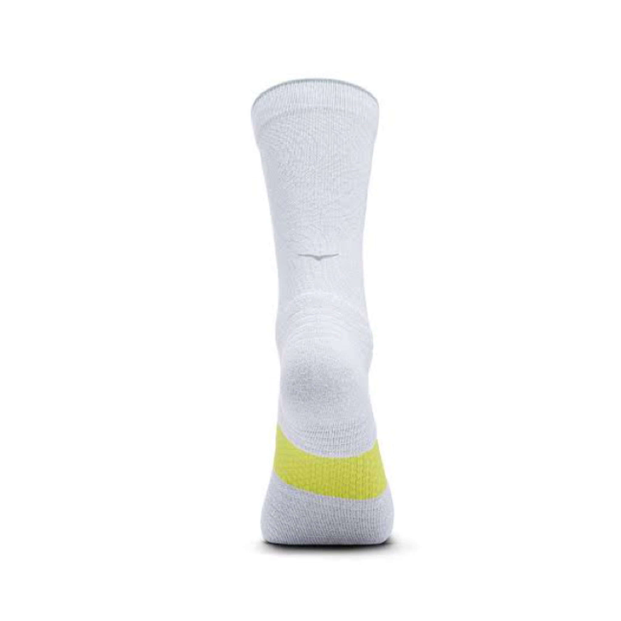 ถุงเท้าวิ่ง HOKA Running Crew Socks ‘MonoChrome‘ #แพค1คู่ (L)