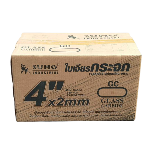 ใบเจียรกระจก 4" หนา 2 มิล รุ่น GC60 SUMO