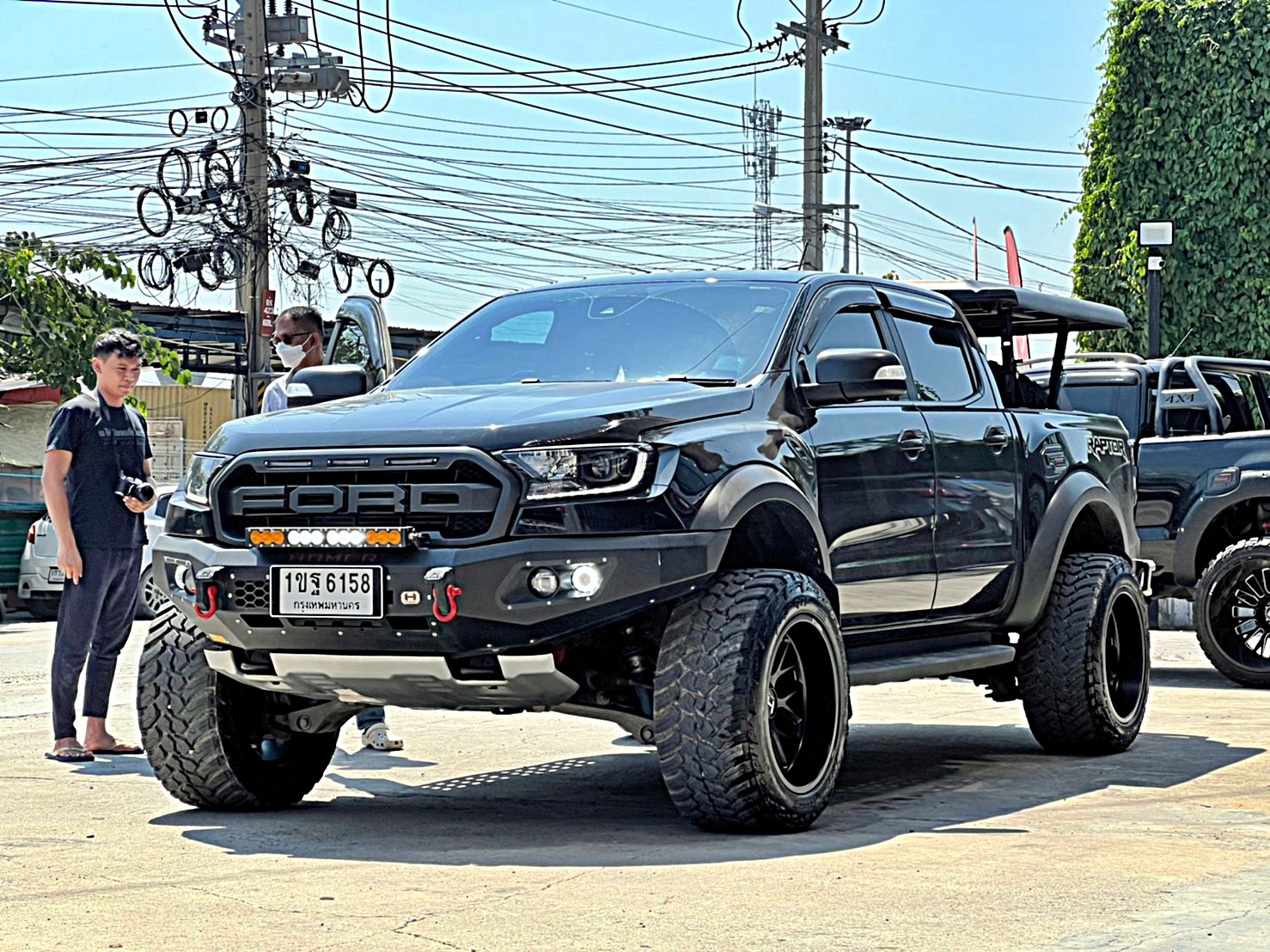 #FORD_RAPTOR_ทรงเมกา ล้อแท้ HOSTILE ที่ STEP9